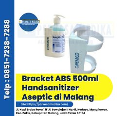 Bracket ABS 500ml Handsanitizer Aseptic di Perkasa Medika Malang