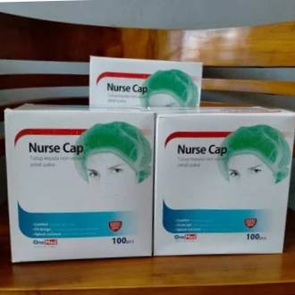 Nurse Cup Onemed isi 100 pcs Tutup Kepala wanita di Perkasa Medika Malang (1)
