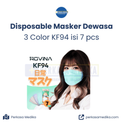 Jual Masker Disposable Non Medis NEO Rovina KF94 4 Ply di Perkasa Medika Malang