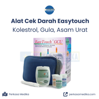 Alat Cek Darah Easy Touch GCU 3 in 1 di Perkasa Medika Malang