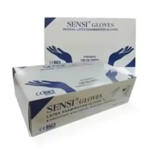 Handscone Latex Sensi Glove S, M, L di Malang Perkasa Medika