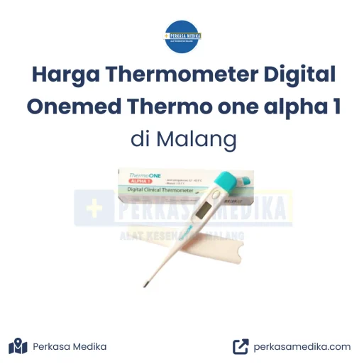 Harga Thermometer Digital Onemed Thermo one alpha 1 di Malang