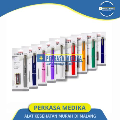 Pen Light Onemed Black Perkasa Medika (1)
