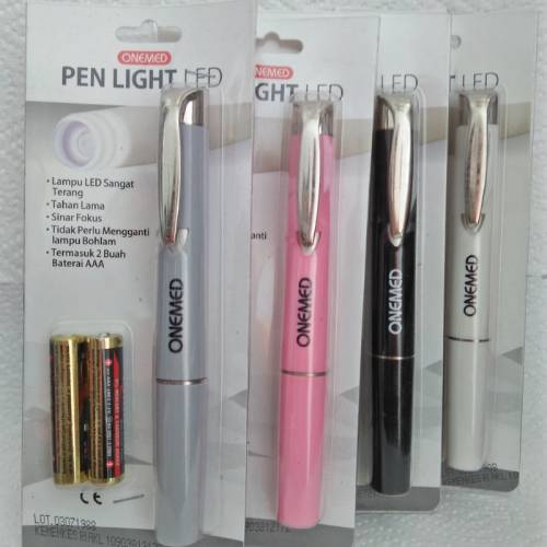 Pen Light LED Onemed Free Baterai di Perkasa Medika Malang