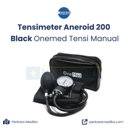 Tensimeter Manual Tensi 200 Aneroid Tensimeter Aneroid 200 Black Onemed Tensi Manual di Perkasa Medika Malang perkasamedika.com