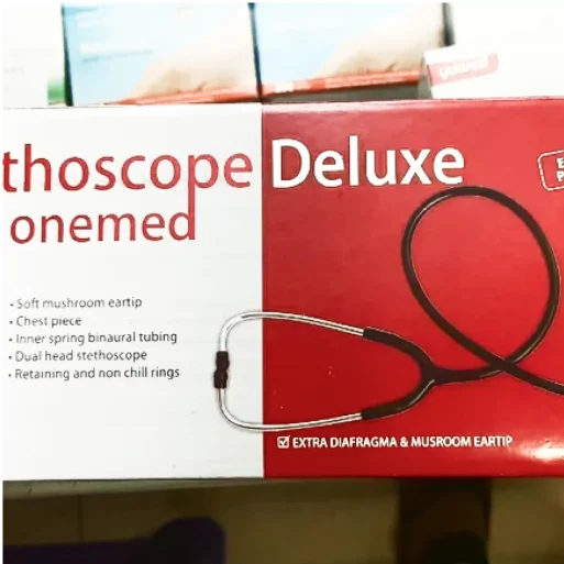 harga-stetoskop-deluxe-onemed-hitam-di-perkasa-medika-malang
