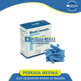 Jarum Cek Darah Blood Lancet 28G Onemed isi 100 di Perkasa Medika Malang