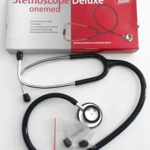 review-penggunaan-stetoskop-deluxe-onemed-hitam-di-perkasa-medika-malang