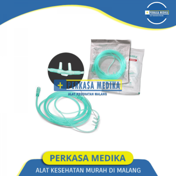 Alat Bantu Pernafasan Selang Nasal Oxygen Dewasa