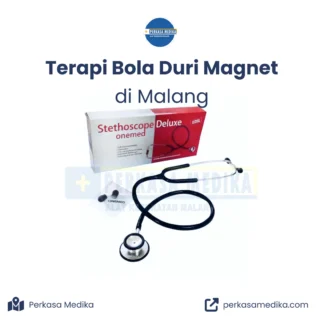 Stetoskop Deluxe Onemed Hitam di Malang Perkasa Medika