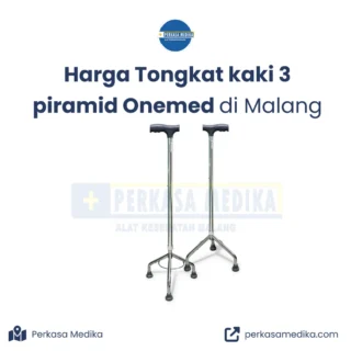 Tongkat kaki 3 piramid di Malang Perkasa Medika