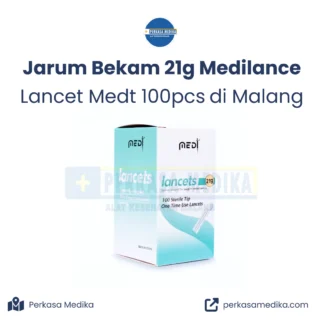 Jarum Bekam 21g Medilance Lancet Medt isi 100pcs di Perkasa Medika Malang