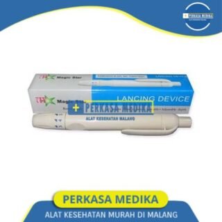 Pen Device Magic Star auto click Pena Cek Darah di Perkasa Medika Malang