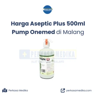 Aseptic Plus 500ml Pump Onemed Handsanitizer Cair di Perkasa Medika Malang