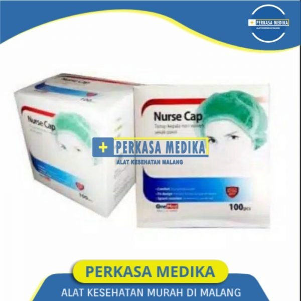Nurse Cap Onemed di Malang100 pcs Tutup Kepala wanita Suster di Perkasa Medika Malang