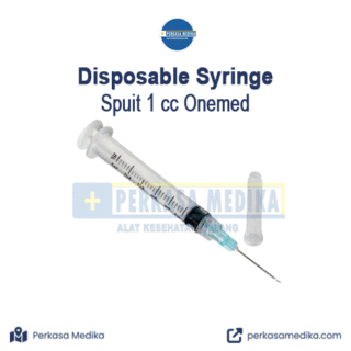 Disposable Syringe With Needle 1 ml spuit 1ml onemed syringe 1ml di Perkasa Medika Malang