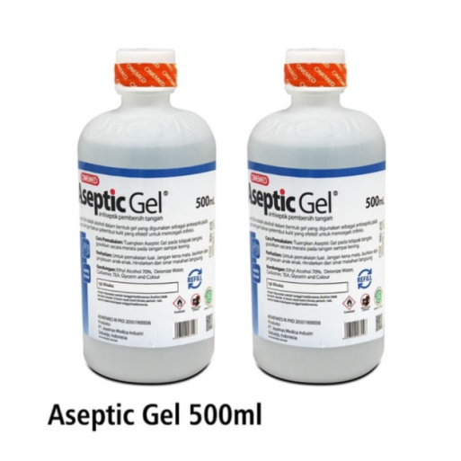Spesifikasi Refill Aseptic Gel 500 ml