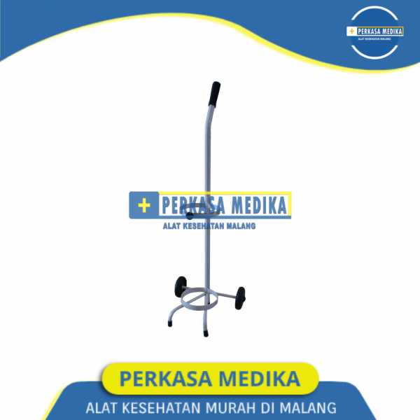 trolly tabung oksigen 1m3 perkasamedika malang