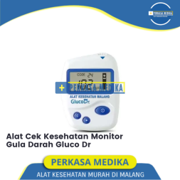 Alat Cek Kesehatan Monitor Gula Darah Gluco Dr (Perkasamedika.com)