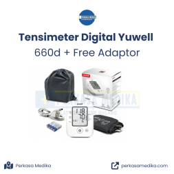 Tensimeter Digital Yuwell 660d + Free Adaptor di Perkasa Medika Malang