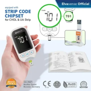 Alat Cek 3in1 Elvasense di Malang (Gula Darah, Kolesterol & Asam Urat)