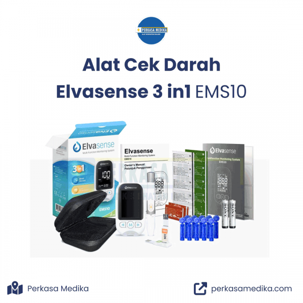 Alat Cek 3in1 Elvasense di Malang Perkasa Medika
