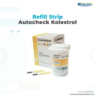 Refill Strip Autocheck Kolestrol di Malang
