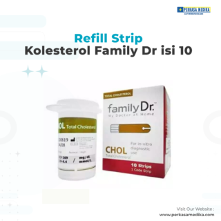 Refill Strip Kolesterol Family Dr isi 10