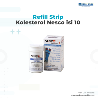 Refill Strip Kolesterol Nesco isi 10