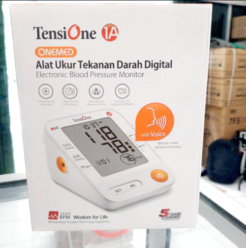 Tensimeter Digital Onemed A2 Suara + adaptor di Malang Perkasa Medika_1