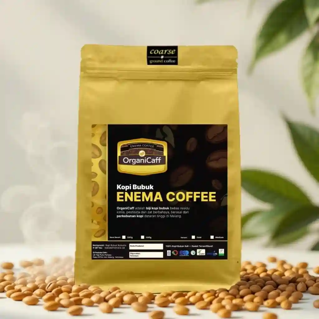 Kopi Enema Gold 500gr OrganiCaff