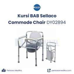 Jual Kursi BAB Commode Chair Sellaco DY02894 di Perkasa Medika Malang perkasamedika.com