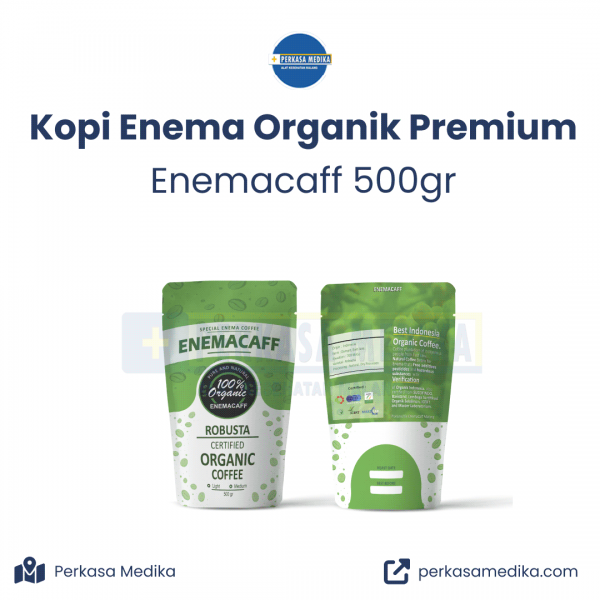 enemacaff 500gr Special Kopi Enema Enemacaff Organik Tersertifikasi Light LR 500gr di Perkasamedika perkasamedika.com