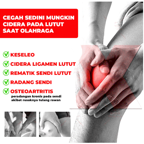 ukuran XL dewasa deker lutut Speed LX 055-5 knee protector fitness di Perkasa Medika Malang (1)