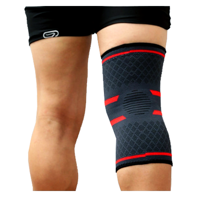 Aolikes 7718 Deker Lutut Olahraga Knee Pad Support Brace - M L XL Merah