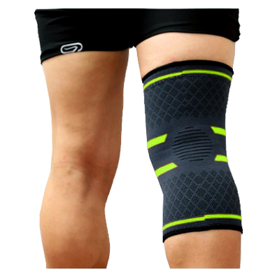 Aolikes 7718 Deker Lutut Olahraga Knee Pad Support Brace - M L XL hijau