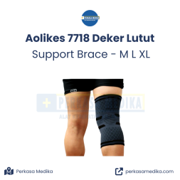 Aolikes 7718 Deker Lutut Knee Pad Support Brace Aolikes 7718 Deker Lutut Support Brace di Malang Perkasa Medika - M L XL Olahraga Knee Pad perkasamedika.com