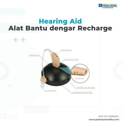 Alat Bantu dengar Hearing aid recharge
