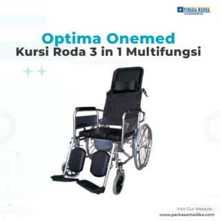 Optima Onemed Multifungsi Kursi Roda 3 in 1