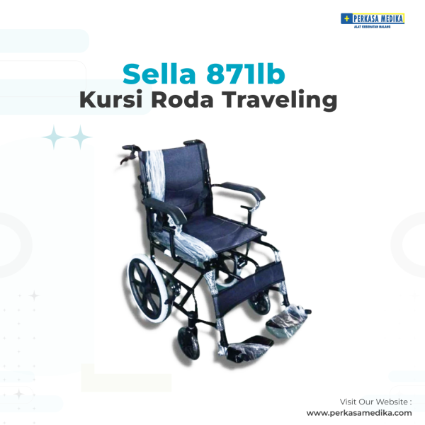 Sella 871lb Kursi Roda Travell traveling