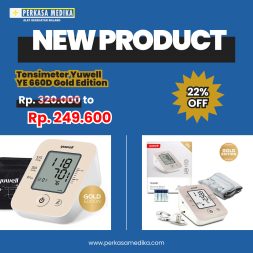 promo Tensimeter Yuwell 660 D Gold Edition With USB